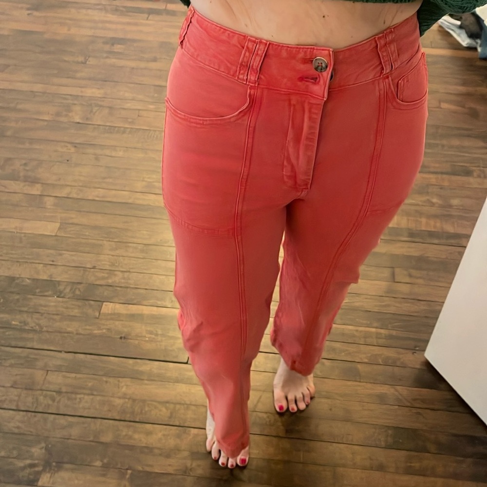 Pilcro red jean